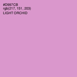#D997CB - Light Orchid Color Image