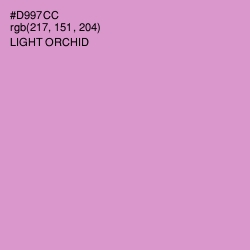 #D997CC - Light Orchid Color Image