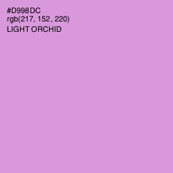 #D998DC - Light Orchid Color Image