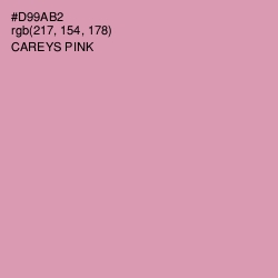 #D99AB2 - Careys Pink Color Image