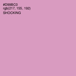 #D99BC0 - Shocking Color Image