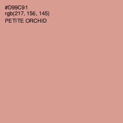 #D99C91 - Petite Orchid Color Image