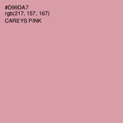 #D99DA7 - Careys Pink Color Image