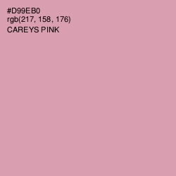 #D99EB0 - Careys Pink Color Image