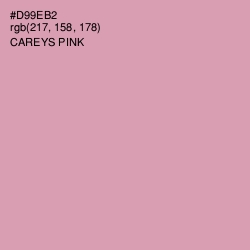 #D99EB2 - Careys Pink Color Image