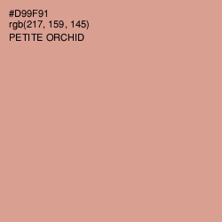 #D99F91 - Petite Orchid Color Image