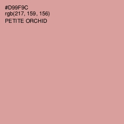 #D99F9C - Petite Orchid Color Image