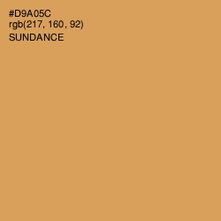 #D9A05C - Sundance Color Image