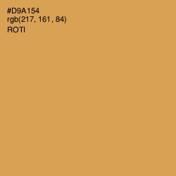 #D9A154 - Roti Color Image