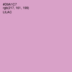 #D9A1C7 - Lilac Color Image