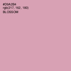 #D9A2B4 - Blossom Color Image