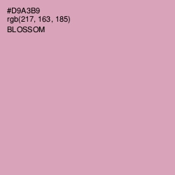 #D9A3B9 - Blossom Color Image