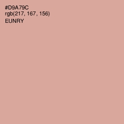 #D9A79C - Eunry Color Image