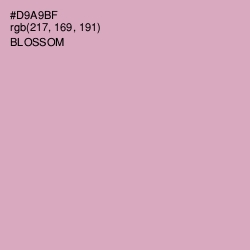 #D9A9BF - Blossom Color Image