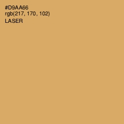 #D9AA66 - Laser Color Image