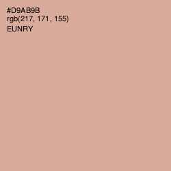 #D9AB9B - Eunry Color Image