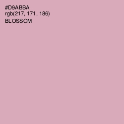 #D9ABBA - Blossom Color Image