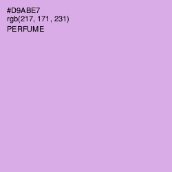 #D9ABE7 - Perfume Color Image