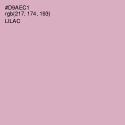 #D9AEC1 - Lilac Color Image