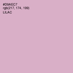 #D9AEC7 - Lilac Color Image