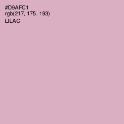 #D9AFC1 - Lilac Color Image