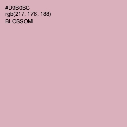 #D9B0BC - Blossom Color Image