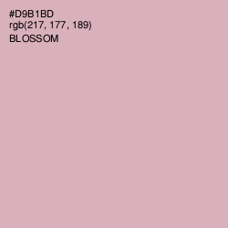 #D9B1BD - Blossom Color Image