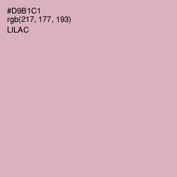 #D9B1C1 - Lilac Color Image