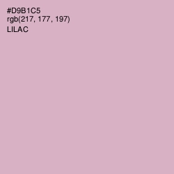 #D9B1C5 - Lilac Color Image