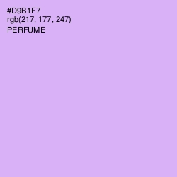#D9B1F7 - Perfume Color Image