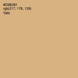 #D9B281 - Tan Color Image