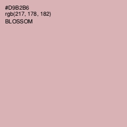 #D9B2B6 - Blossom Color Image