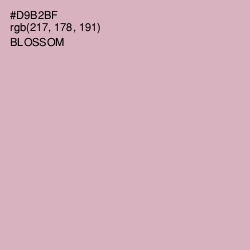 #D9B2BF - Blossom Color Image
