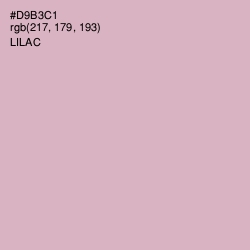 #D9B3C1 - Lilac Color Image