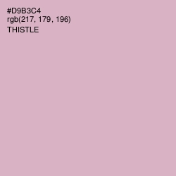 #D9B3C4 - Thistle Color Image