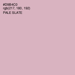 #D9B4C0 - Pale Slate Color Image