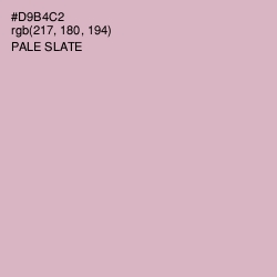 #D9B4C2 - Pale Slate Color Image