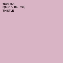 #D9B4C4 - Thistle Color Image