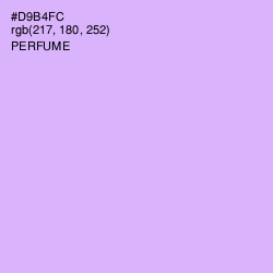 #D9B4FC - Perfume Color Image
