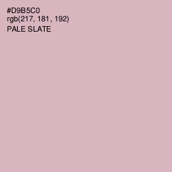 #D9B5C0 - Pale Slate Color Image