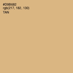 #D9B682 - Tan Color Image