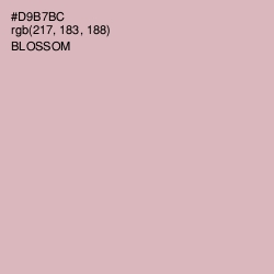 #D9B7BC - Blossom Color Image