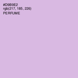 #D9B9E2 - Perfume Color Image