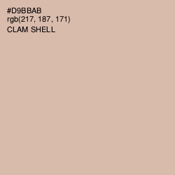 #D9BBAB - Clam Shell Color Image