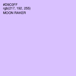#D9C0FF - Moon Raker Color Image