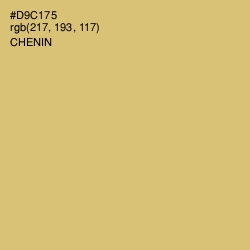 #D9C175 - Chenin Color Image