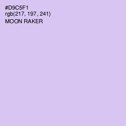 #D9C5F1 - Moon Raker Color Image