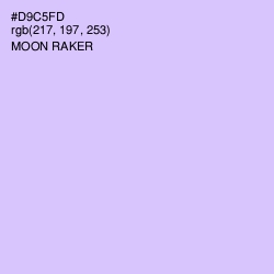 #D9C5FD - Moon Raker Color Image