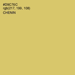 #D9C76C - Chenin Color Image