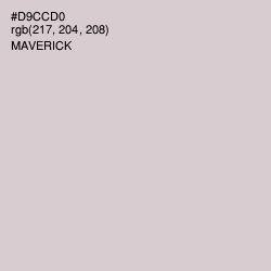 #D9CCD0 - Maverick Color Image